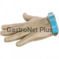 Rękawica stalowa niebieska (l) 