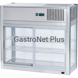 Witryna ekspozycyjna ze stali nierdzewnej 200 l