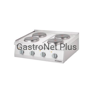 Kuchnia elektryczna, 4-polowa, nastawna, 10.4 kW