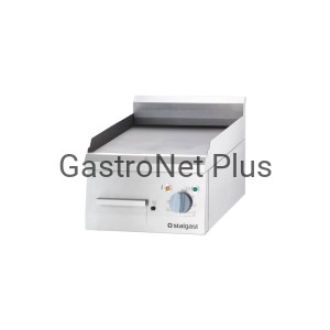 Płyta grillowa elektryczna, gładka, 4 kW