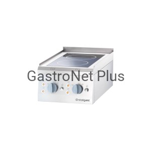 Kuchnia ceramiczna, 2-polowa, nastawna, P 5 kW