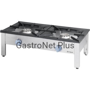 Taboret gazowy, podwójny, Top line, 2x9 kW, G20
