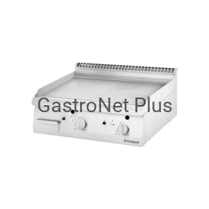 Płyta grillowa gazowa, ryflowana, 13 kW, G30