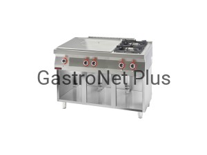 Kuchnia gazowa z płytą grzewczą 700.KG-2/I-800/S