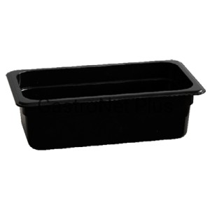 Pojemnik GN BLACK 1/3 z poliwęglanu / 325x176mm /h 150mm / 5,5 l