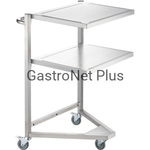 Wózek kelnerski, hotelowy na 2 tace, składany