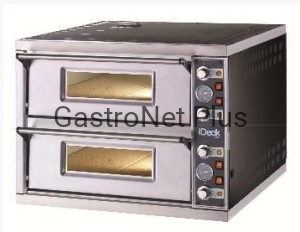 Piec do pizzy 2 komorowy na 2x4 pizze - seria iDeck MFPD 60.60D