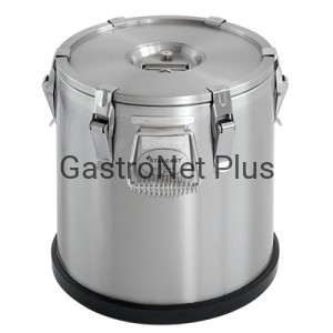 Termos stalowy / Ø33 cm / h 38 cm / 20l