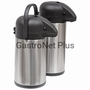 Termos stalowy z pompką / 1,9l / wkład stalowy