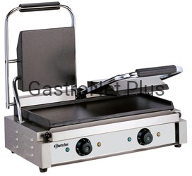 Grill kontaktowy podwójny elektryczny (płyty grillowe gładkie)