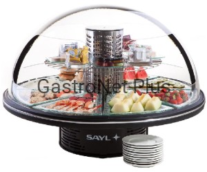 Witryna chłodnicza okrągła  Buffet 360