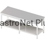 Stół centralny z półką 2800x800x850 mm