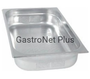 GNP 1/1 100 perforowany / 325mm / 530mm / h 100mm / 14,0l