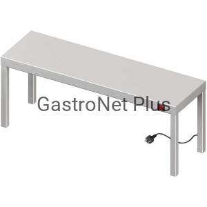 Nadstawka grzewcza na stół pojedyncza 1100x300x400 mm