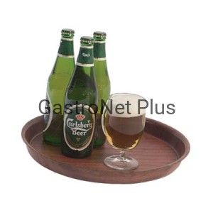 Taca do piwa mahoniowa antypoślizgowa / Ø36 cm