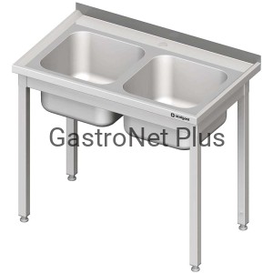 Stół ze zlewem 2 komorowym 1000 x 700 x 850 