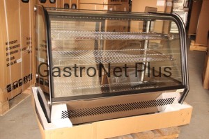 Witryna ekspozycyjna chłodnicza 160 litrów oświetlenie LED