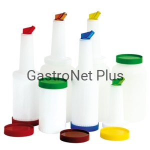 Dyspenser barmański zielony / Ø 9 cm / h 33 cm / 1l