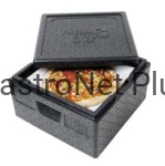 Pojemnik termoizolacyjny do pizzy ECO / 41 cm / 41 cm / h 39 cm