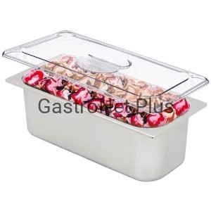 Kuweta do lodów stalowa 360x165x120 mm