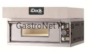 Piec do pizzy 1 komorowy na 4 pizze - seria iDeck MFPM 60.60M