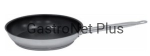 Patelnia stalowa z powłoką teflonową / Ø24 cm / h 4,2 cm