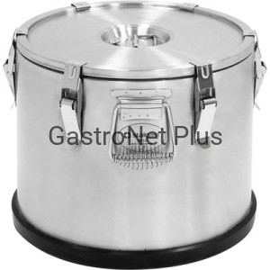 Termos stalowy / Ø39 cm / h 33 cm / 25l