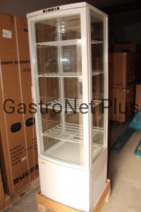 Witryna ekspozycyjna chłodnicza 235 litrów Oświetlenie LED