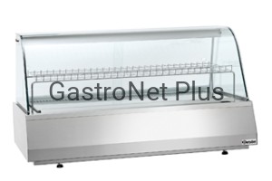 Witryna chłodnicza 3 x GN 1/1 - szyba przednia gięta panoramiczna