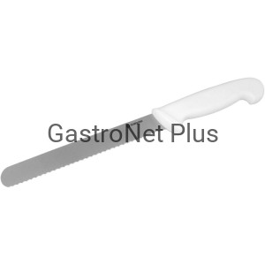 Nóż ząbkowany 20 cm HACCP (biały)