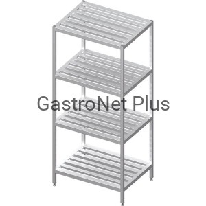 Regał magazynowy półki gretingowe 700 x 700 x 1800 