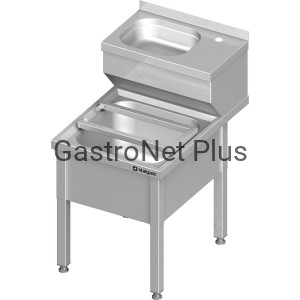Umywalka porządkowa 500x700x850 mm