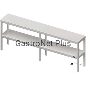 Nadstawka grzewcza na stół podwójna 1900x300x700 mm